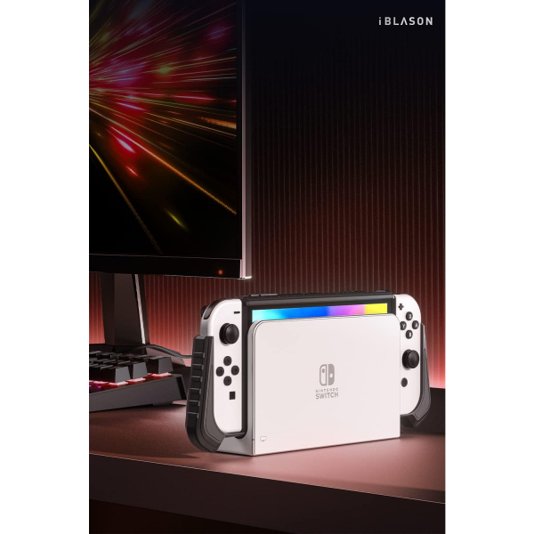 i-blason Armorbox Serisi Nintendo Switch OLED Koruyucu Klf -Red