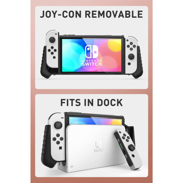 i-blason Armorbox Serisi Nintendo Switch OLED Koruyucu Klf -Red