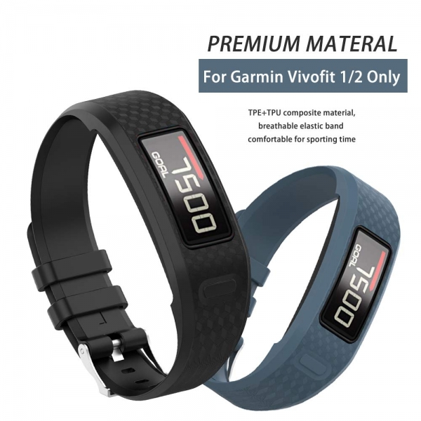 iBREK Garmin Vivofit 2 Kay (Small)-Black