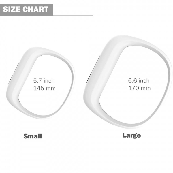 iBREK Garmin Vivofit JR Silikon Kay (Small)-White