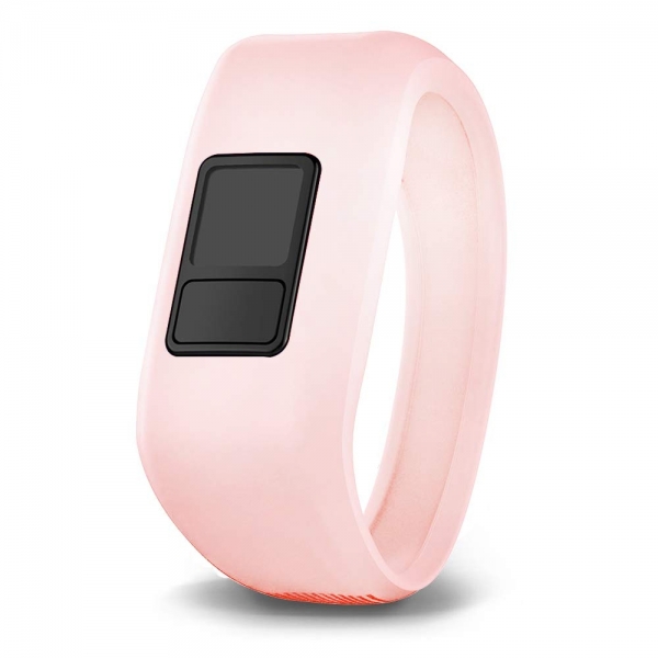 iBREK Garmin Vivofit JR Silikon Kay (Small)-Phosphorescent Pink