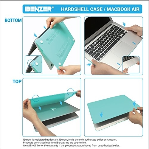 iBenzer Macbook Air Klf (13 in)-Black Totem