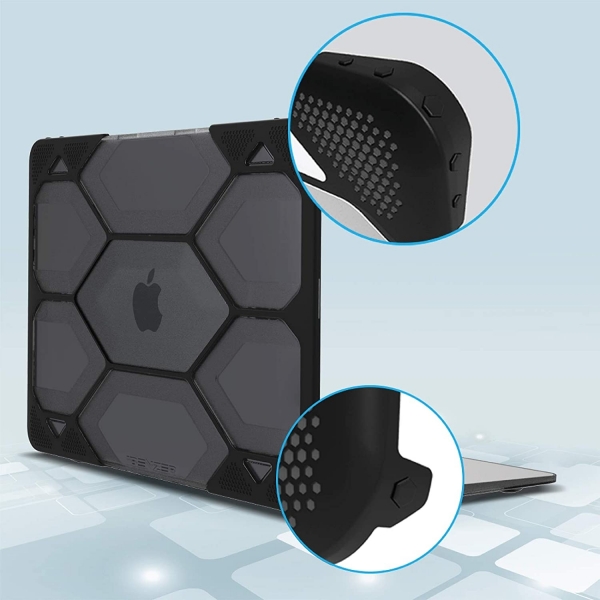 iBenzer MacBook Air Koruyucu Kılıf (13.3 inç)(M1)-Black