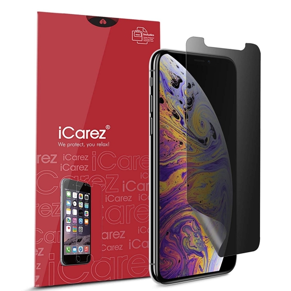 iCarez iPhone XS Max Privacy Film Ekran Koruyucu