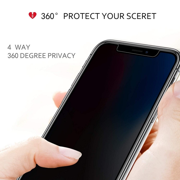 iCarez iPhone XS Max Privacy Film Ekran Koruyucu