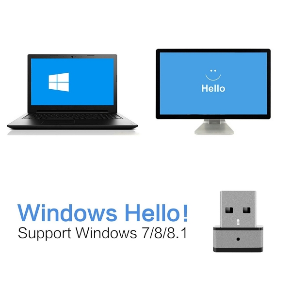 iDOO Windows in Mini USB Parmak zi Okuyucu