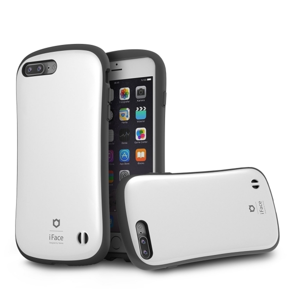 iFace Apple iPhone 8 Plus Pastel Serisi Klf (MIL-STD-810G)- White (Pearl)