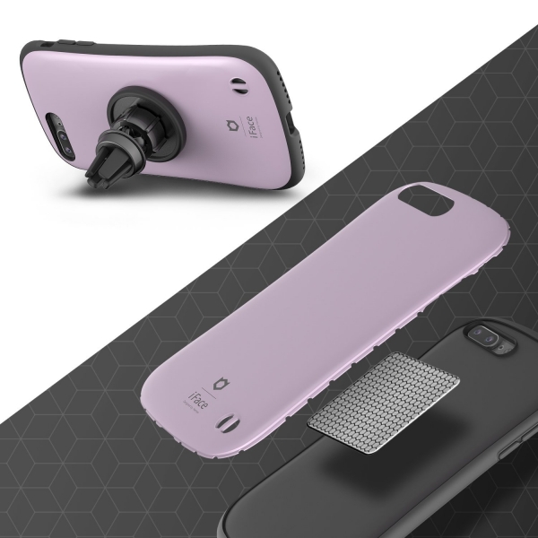 iFace Apple iPhone 8 Plus Pastel Serisi Klf (MIL-STD-810G)- Purple (Matte)