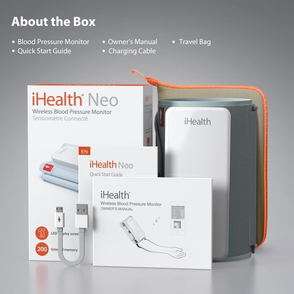 iHealth Neo Kablosuz Akll Kan Basnc Monitr 