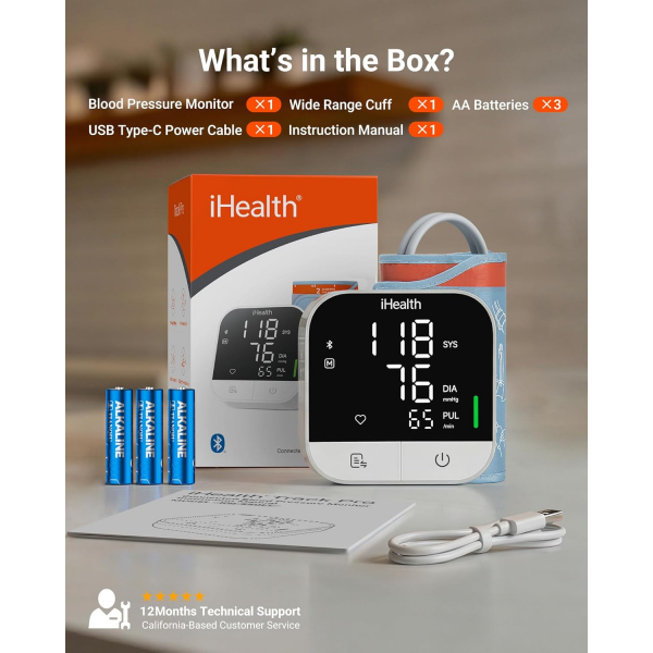 iHealth Track Pro Ak�ll� Tansiyon Aleti