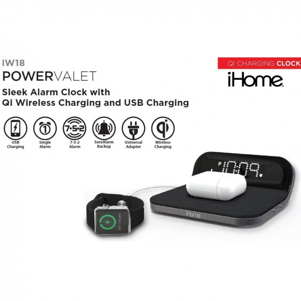 iHome iW18 Compact Digital alar Saat