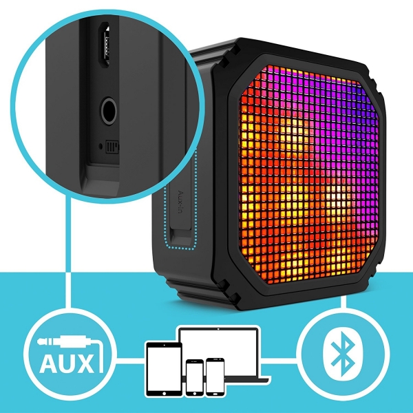 iLuv Aud Mini Party LED Bluetooth Hoparlr
