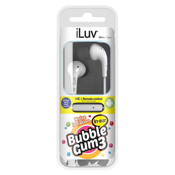 iLuv BubbleGum Kulak İçi Kulaklık-White