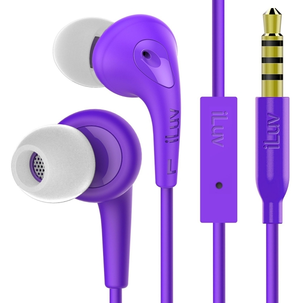iLuv BubbleGum Kulak İçi Kulaklık-Purple