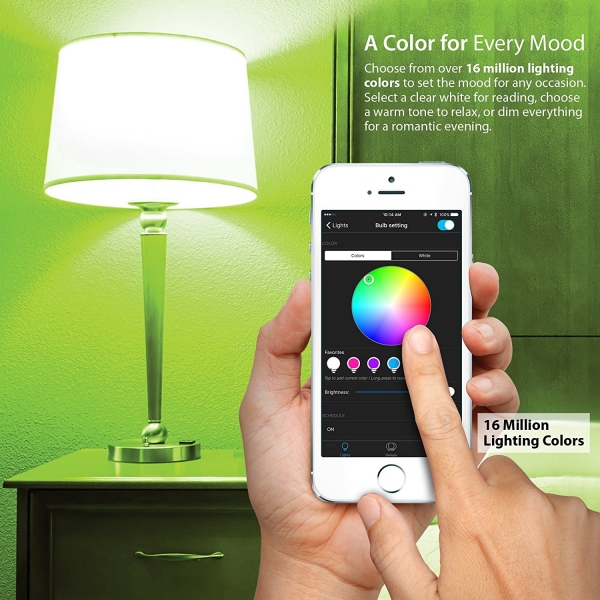 iLuv Rainbow7 Kslabilir LED Ampul (3 Adet)
