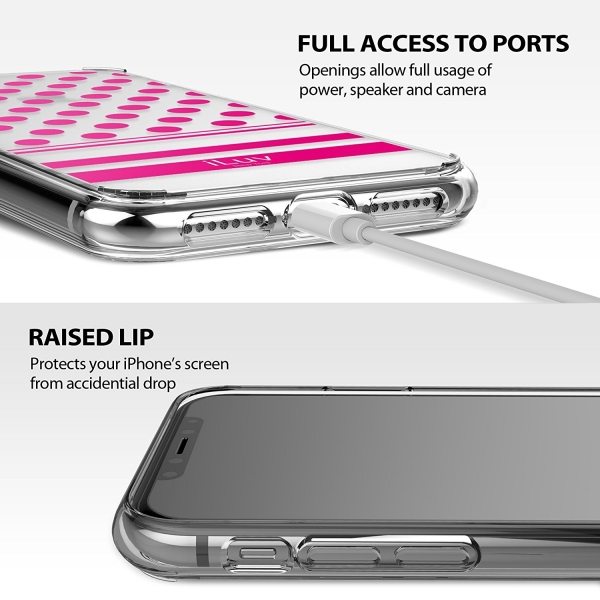 iLuv iPhone X Klf-Pink