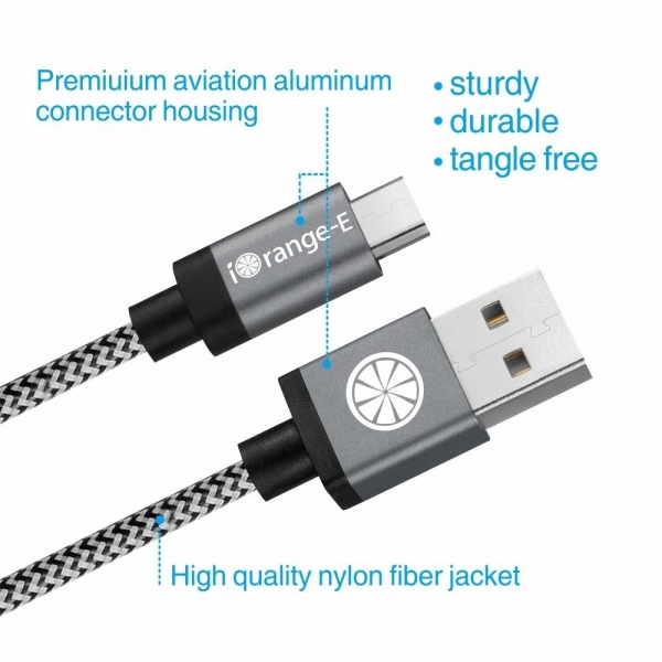 iOrange-E 2 Metre Mikro USB Kablo