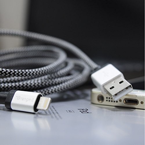 iOrange-E Apple iPhone Lightning Kablo (2M)-Silver