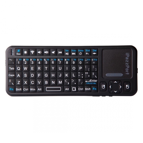 iPazzPort Bluetooth Touchpad Mini Kablosuz Klavye