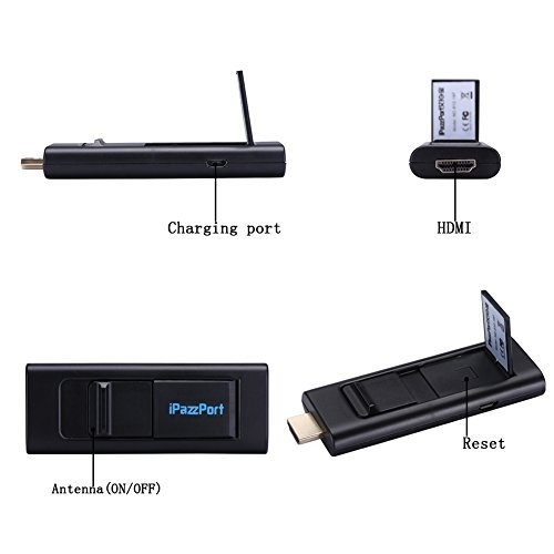 iPazzPort Airplay Dongle/Kablosuz Ekran Adaptr (Airhdmi)