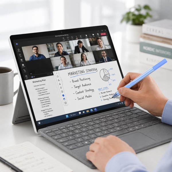 iafer Microsoft Surface Uyumlu Stylus Kalem-Azure