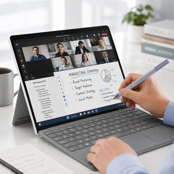iafer Microsoft Surface Uyumlu Stylus Kalem-Gray