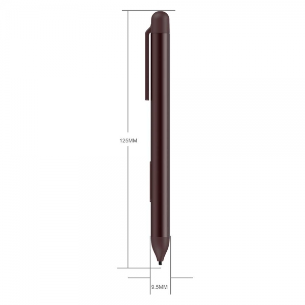 iafer Microsoft Surface Go Stylus Kalem-Burgundy