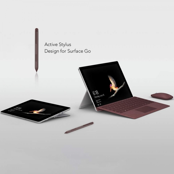 iafer Microsoft Surface Go Stylus Kalem-Burgundy