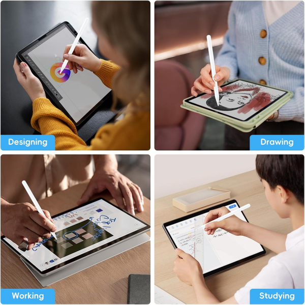 iafer Surface Uyumlu Stylus Kalem -White