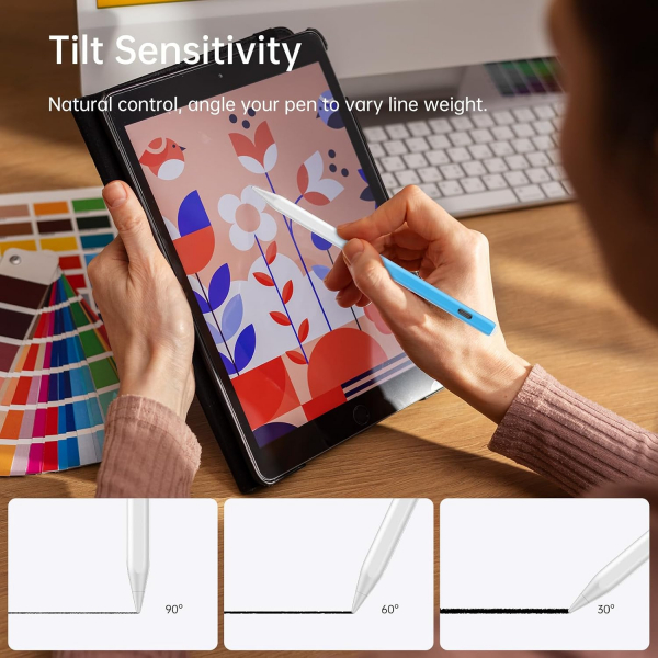 iafer iPad Uyumlu Stylus Kalem-Blue