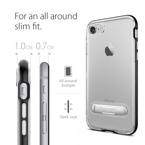 Spigen iPhone 7 Case Crystal Hybrid-Black