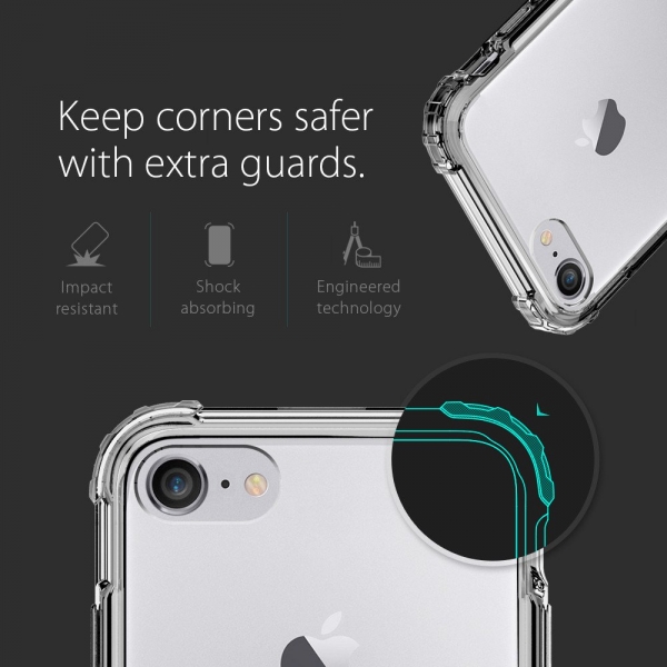 Spigen iPhone 7 Case Crystal Shell-Dark Crystal