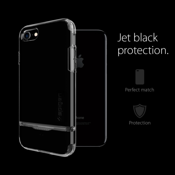 Spigen iPhone 7 Case Flip Armor-Jet Black