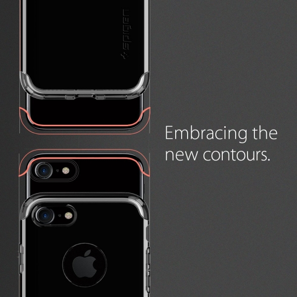 Spigen iPhone 7 Case Hybrid Armor-Jet Black