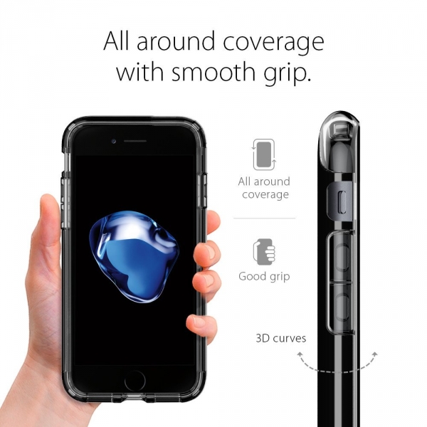 Spigen iPhone 7 Case Hybrid Armor-Jet Black
