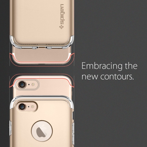 Spigen iPhone 7 Case Hybrid Armor-Champagne Gold