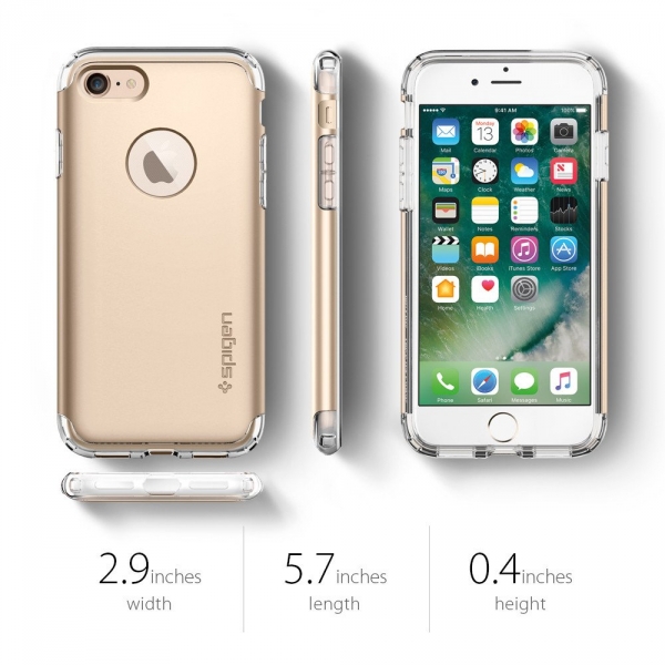 Spigen iPhone 7 Case Hybrid Armor-Champagne Gold