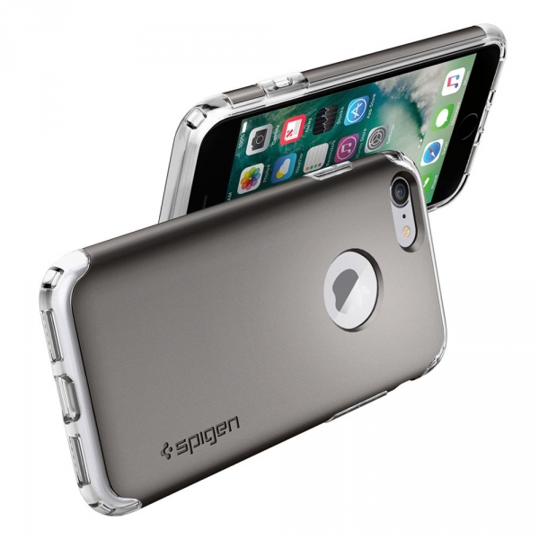 Spigen iPhone 7 Case Hybrid Armor-Gunmetal