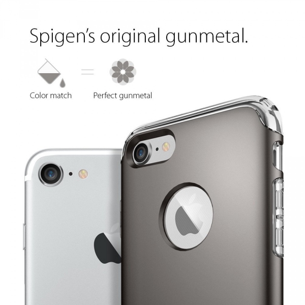 Spigen iPhone 7 Case Hybrid Armor-Gunmetal