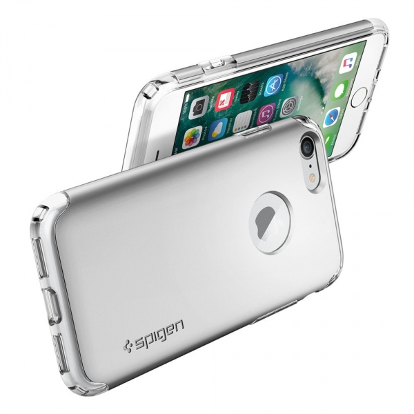 Spigen iPhone 7 Case Hybrid Armor-Satin Silver