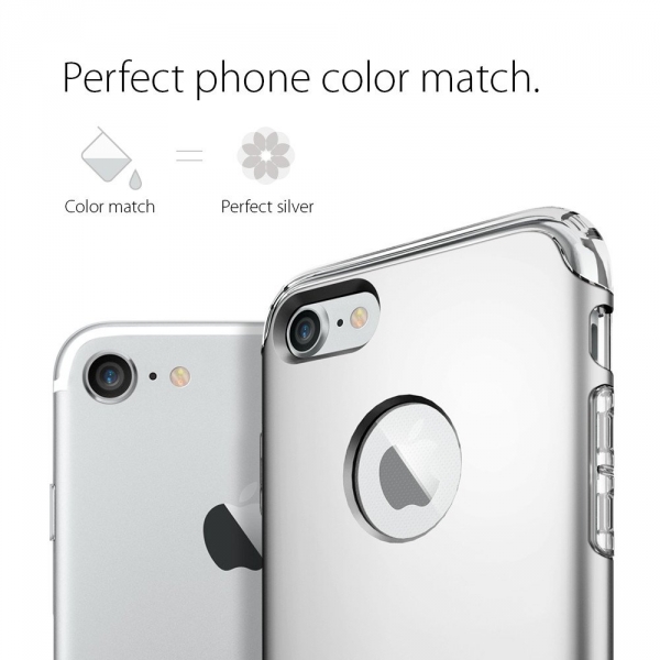 Spigen iPhone 7 Case Hybrid Armor-Satin Silver
