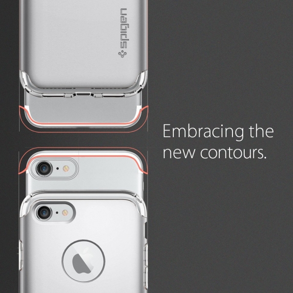 Spigen iPhone 7 Case Hybrid Armor-Satin Silver