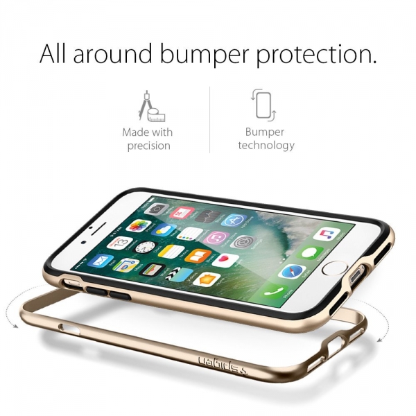 Spigen iPhone 7 Case Neo Hybrid-Champagne Gold