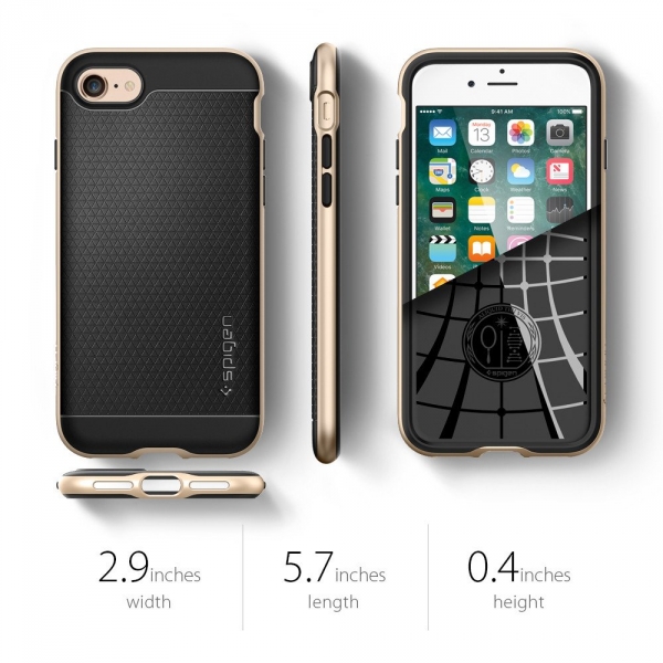 Spigen iPhone 7 Case Neo Hybrid-Champagne Gold