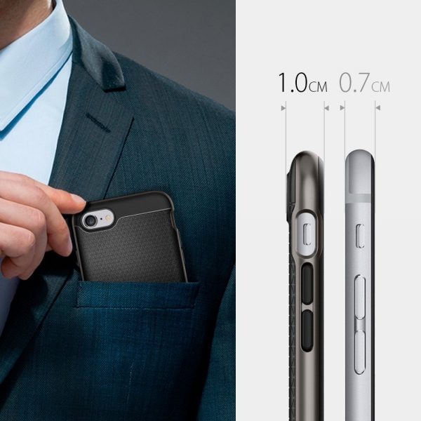 Spigen iPhone 7 Case Neo Hybrid-Gunmetal