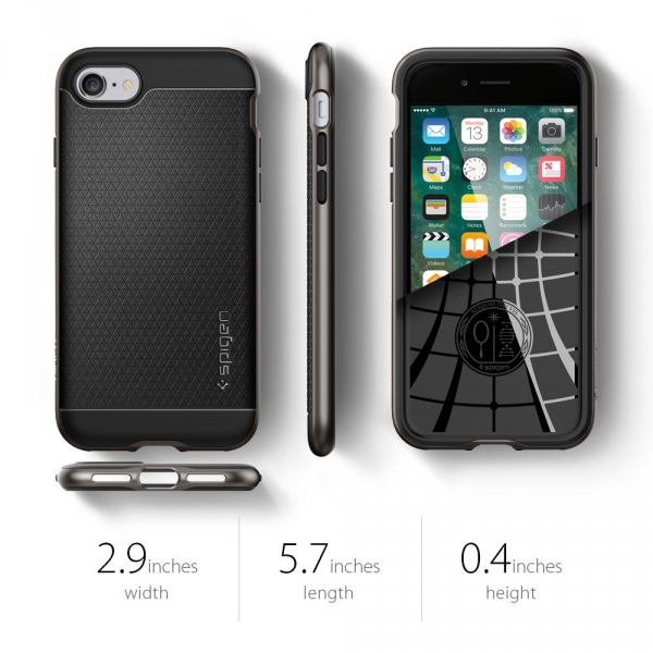 Spigen iPhone 7 Case Neo Hybrid-Gunmetal