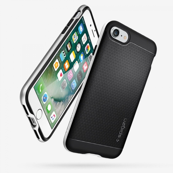 Spigen iPhone 7 Case Neo Hybrid-Satin Silver