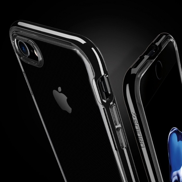Spigen iPhone 7 Case Neo Hybrid Crystal-Jet Black