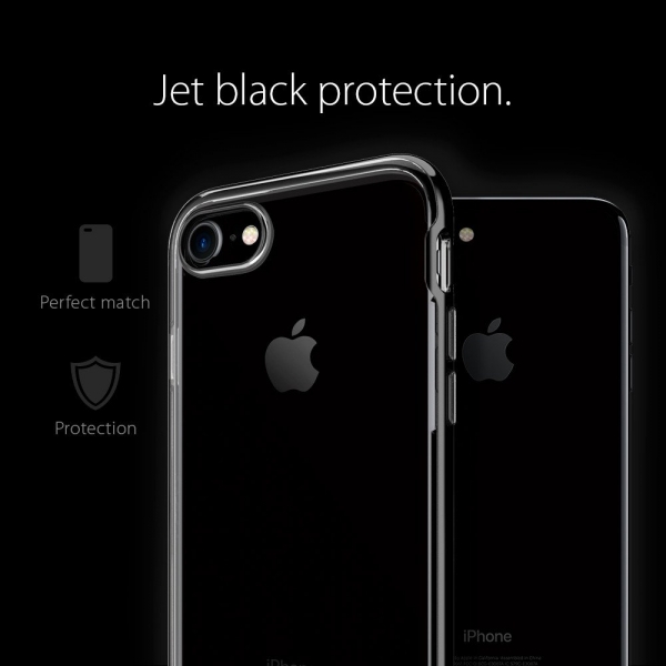 Spigen iPhone 7 Case Neo Hybrid Crystal-Jet Black