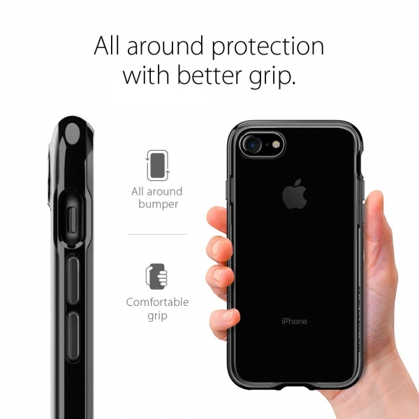 Spigen iPhone 7 Case Neo Hybrid Crystal-Jet Black